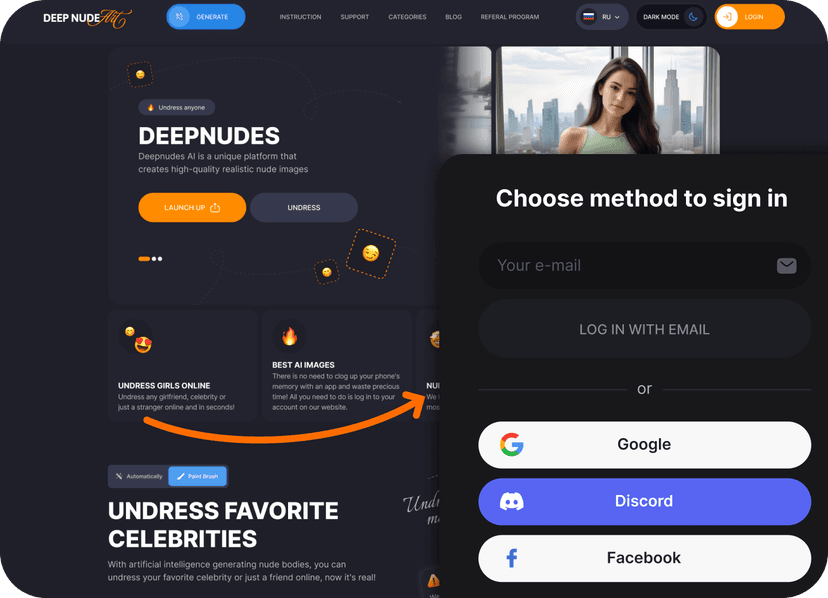 Register on our website